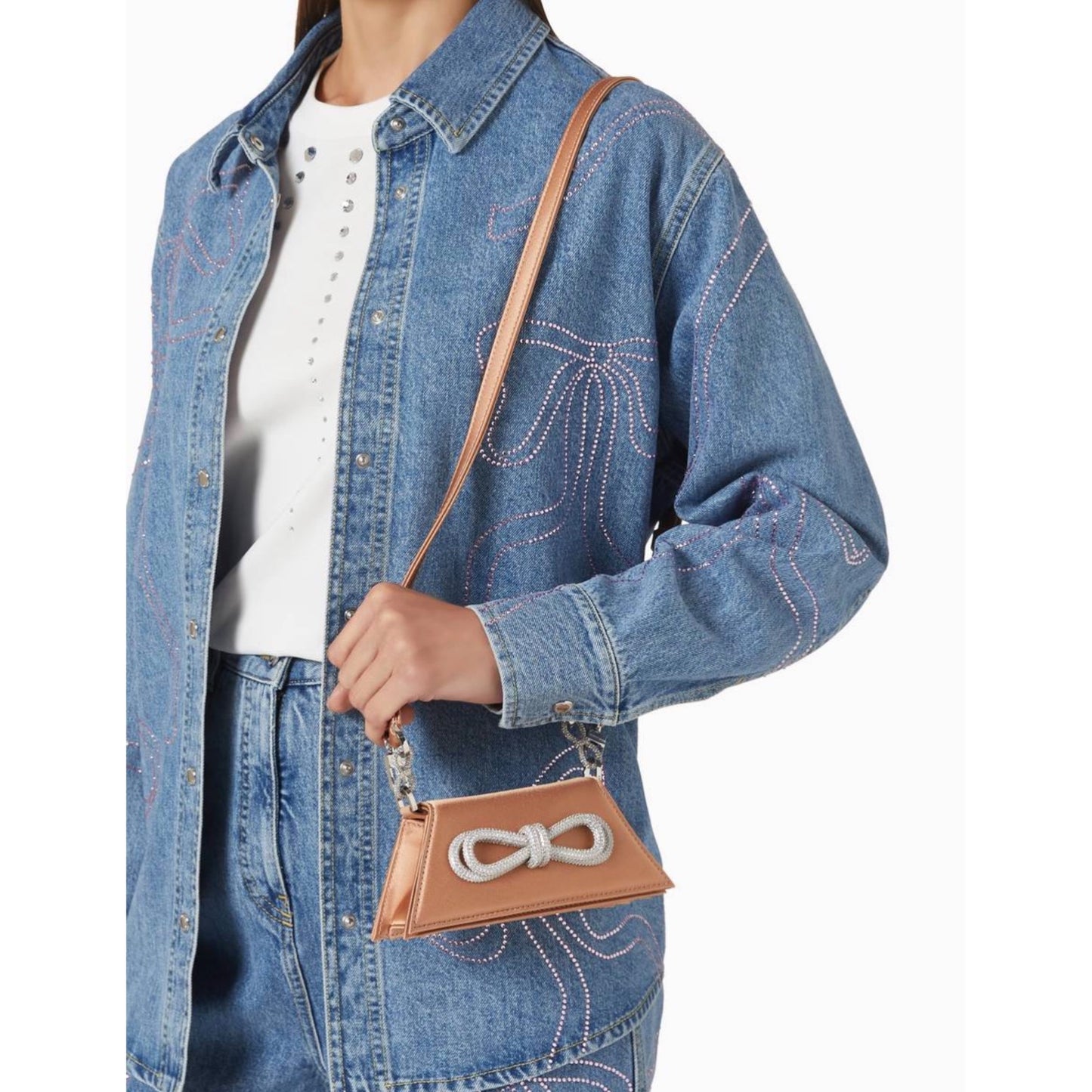 Mach & Mach Samantha Satin Bag