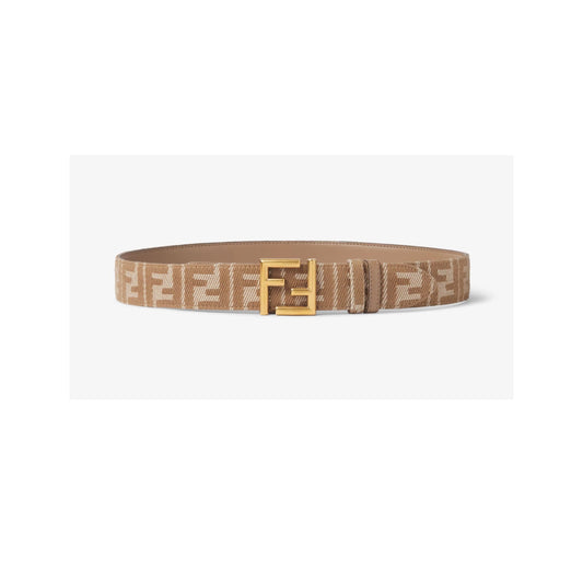 Fendi FF-Jcquard Reversible 35mm Belt