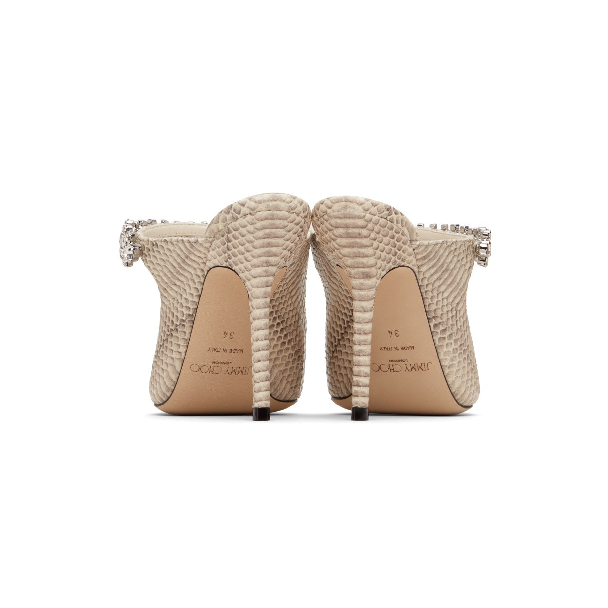 Jimmy Choo Bing 100mm Leather Mules