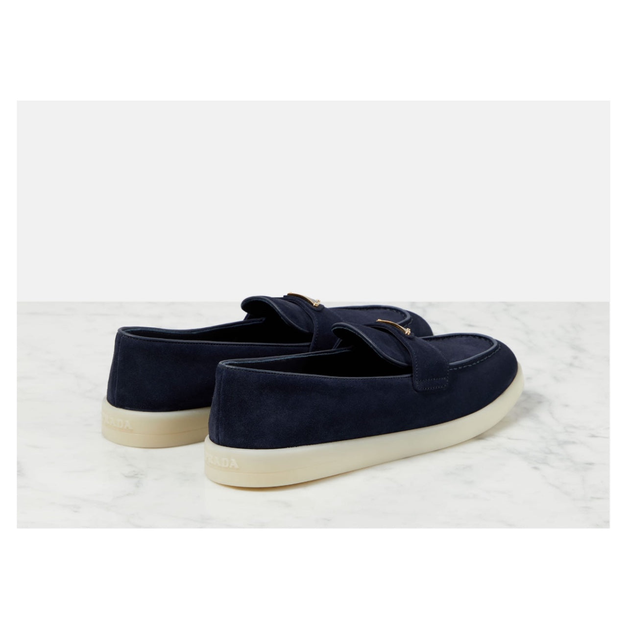 Prada Suede Loafers