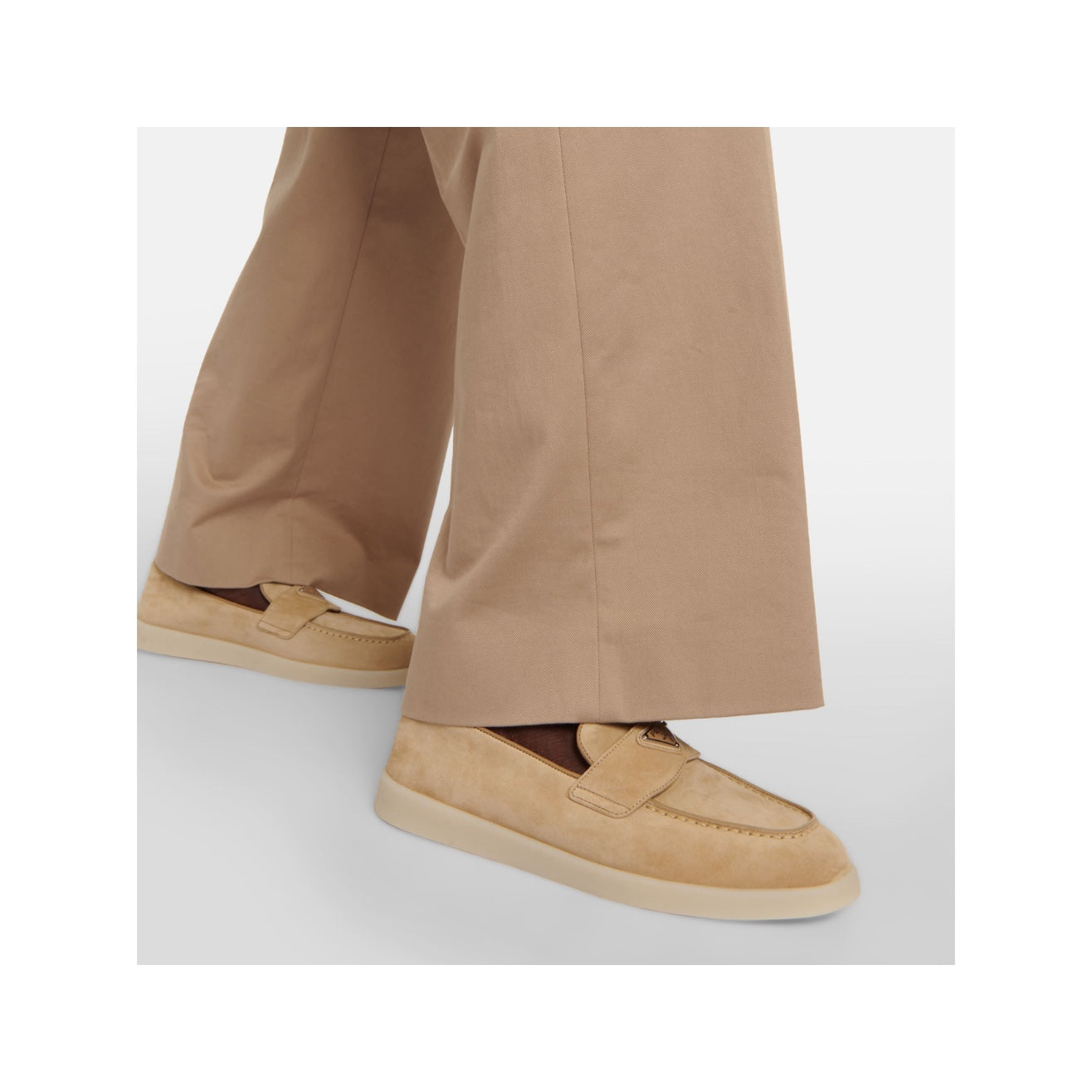 Prada Suede Loafers