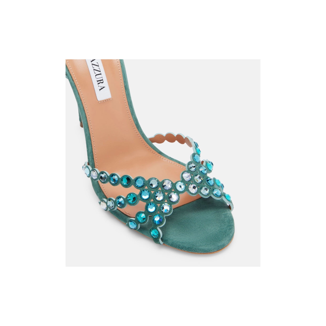 Aquazzura Tequila 85mm Suede Sandal