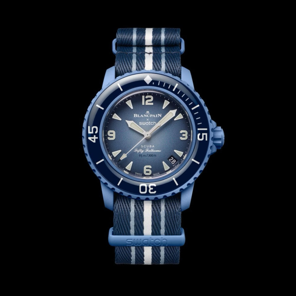 Blancpain X Swatch Scuba Fifty Fathoms Atlantic Ocean