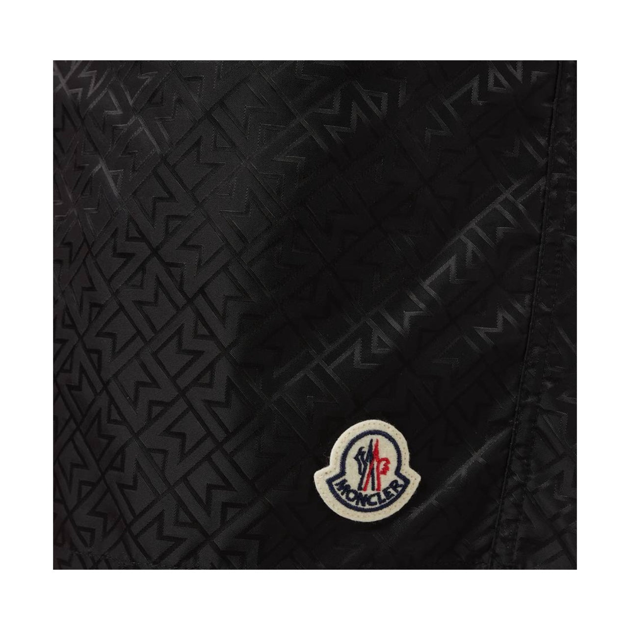 Moncler Logo Drawstring Swim Shorts