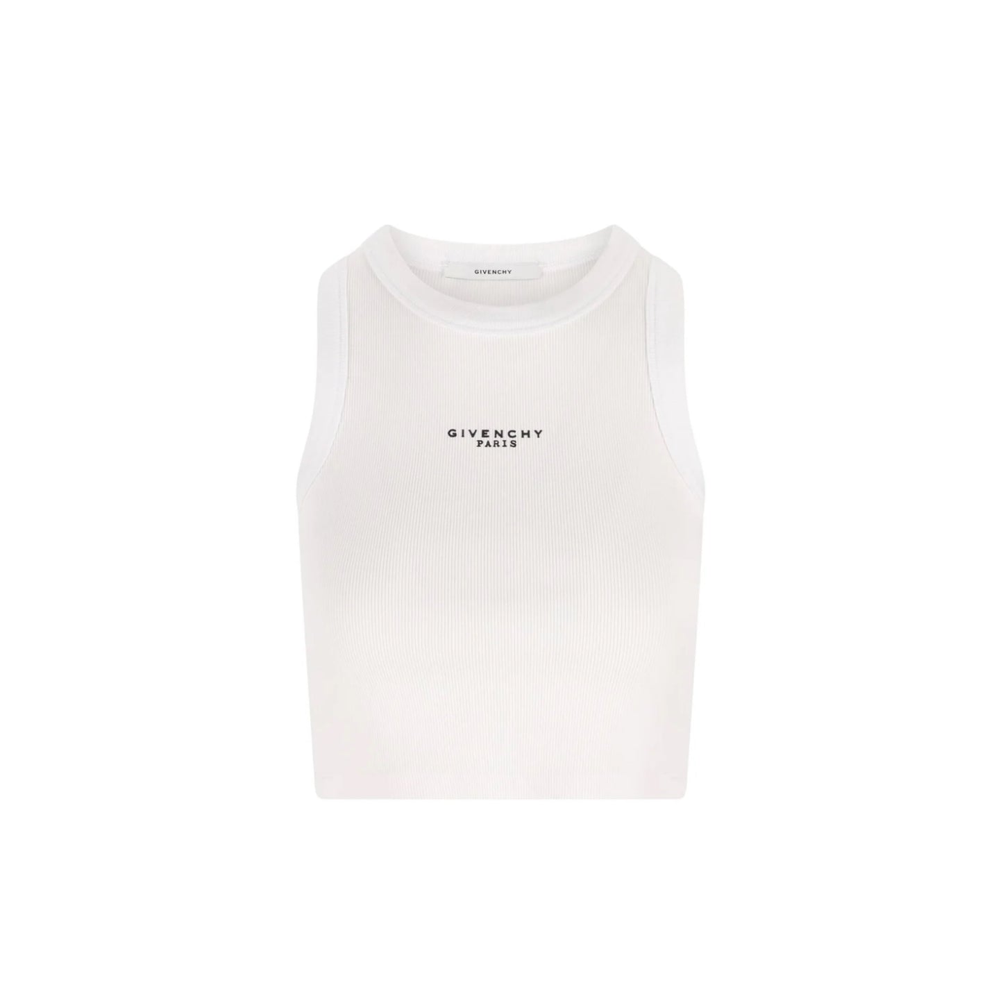 GIVENCHY PARIS Cropped Tank Top