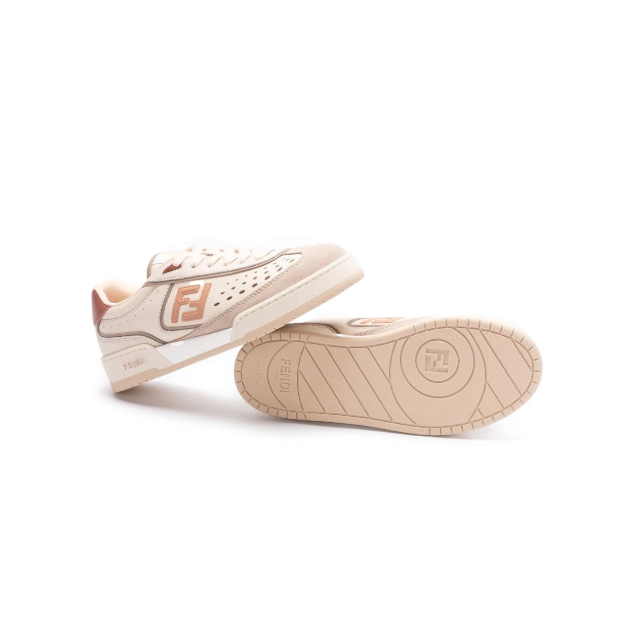 Fendi Low Top Leather Sneakers