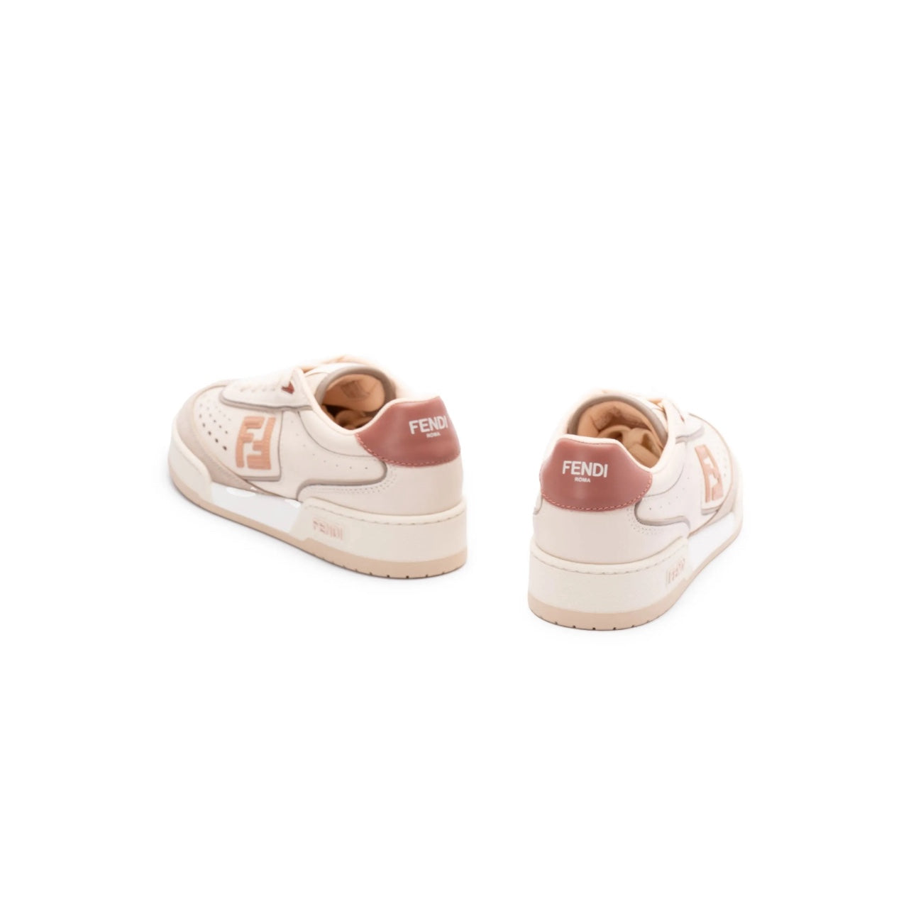 Fendi Low Top Leather Sneakers