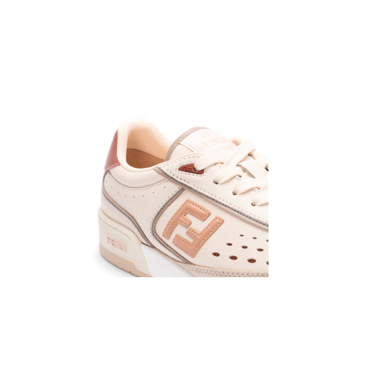 Fendi Low Top Leather Sneakers